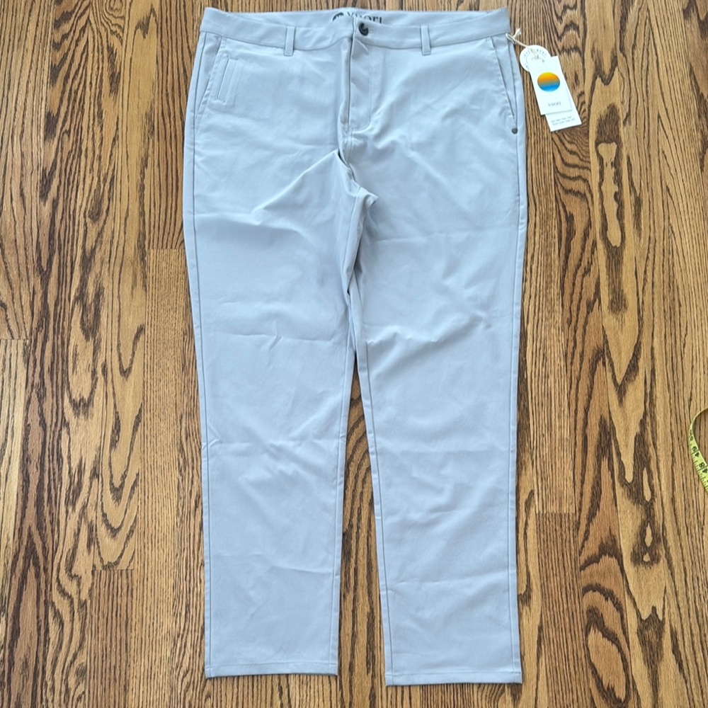 Vuori Gray Cascade Tech Chino